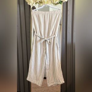 Cloth & Stone Cream Jumpsuit sandals are available for purchase